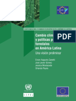 CAMBIO CLIMATICO Y POLÍTICAS PÚBLICAS FORESTALES EN AMÉRICA LATINA