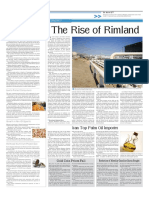 The Rise of Rimland: Iran Top Palm Oil Importer