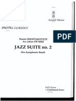 Jazz Suite Nº 2 (1)-Full Score-dmitri Shostakovich-johan de Meij