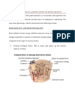 Rationale and Classification of Bone Grafts