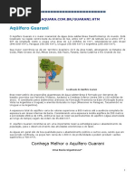 11 - Aquifero Guarani - Reserva de Agua Estratégica