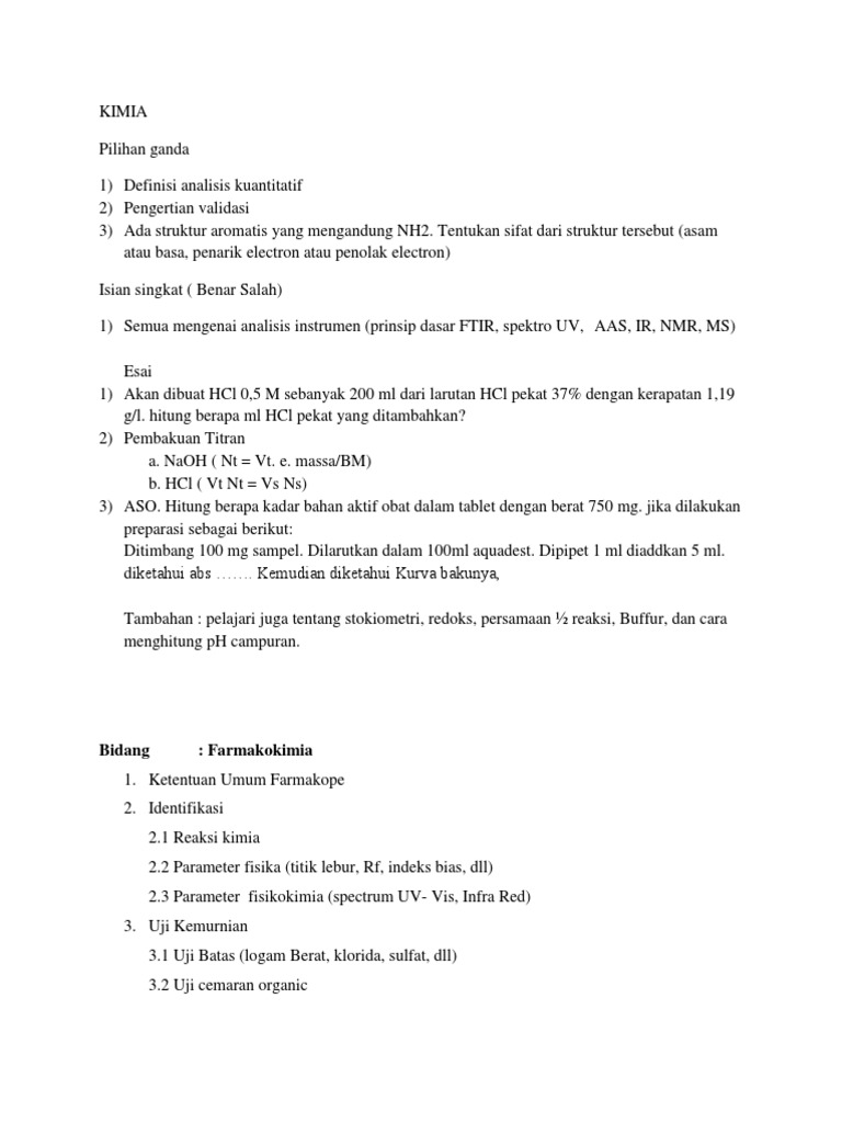 KIMIA | PDF | Metode & Bahan Ajar | Sains & Matematika