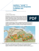 Governo brasileiro de hectares da Amazônia por US$ 60 milhões aos ambientalistas