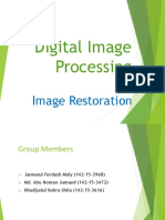 Digital Image Restoration Techniques