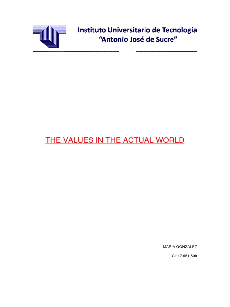 The Decline of Values in Modern Society and the Need to Preserve What ...
