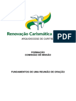 Fundamentos Da Reunião de Oração