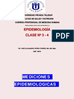 CLASE 3 - 4 MEDICIONES EPIDEMIOLOGICAS VARIABLESDr Jose Perea TELESUP 2018.pptx