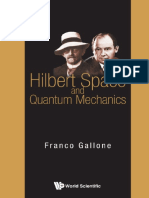 Hilbert Space and Quantum Mecha - Franco Gallone