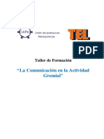 Comunicación en La Actividad Gremial