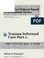 trauma informed care presentation for staff 
