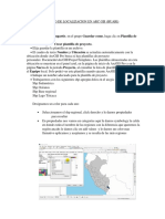 Plano de Localizacion en Arc Gis Huari