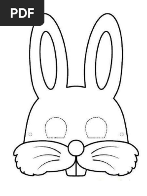 Gambar  Topeng  Muka Haiwan  Arnab  Gambar  Topeng  Muka Haiwan  Arnab