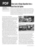 Close Look at Charge Deposition From Pulsed Tesla Coil Hull + Fusare