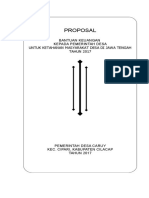 Proposal BUMDES CARUY