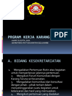 Program Kerja Karang Taruna