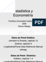 EstadísticayEconometría2008