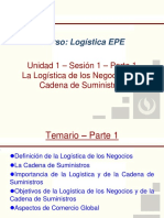 UPC EPE LOGISTICA Unidad 1 Sesion 1 La Logistica de Los Negocios Estrategia y Planeación