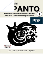 La Hora del Espanto - Boletín N° 1 - Julio 2018