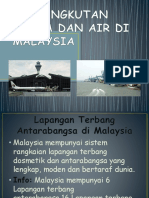 Pengangkutan Udara Dan Air Di Malaysia