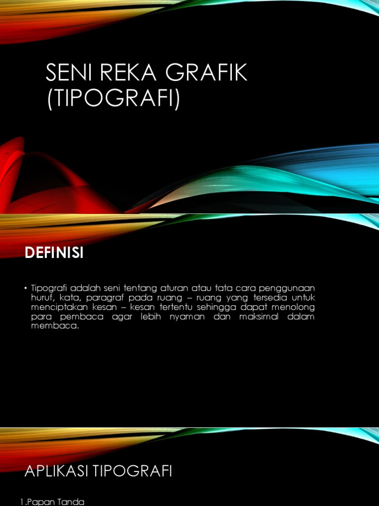 Seni Reka Grafik (Tipografi) | PDF