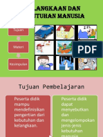 Kelangkaan Dan Kebutuhan Manusia