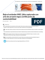 Bajo El Estándar MSC_ Jibia Capturada Con Arte de Arrastre Logra Certificación de Sustentabilidad – Mundoacuicola