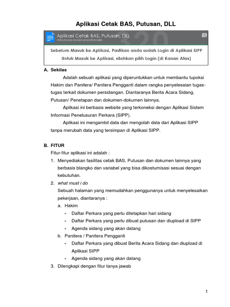 Langkah-Langkah Membuat Berita Acara Sidang Dan Putusan Dengan Aplikasi ...