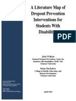 A Literature Map of Dropout Prevention Interventions For Students With Disabilities PDF