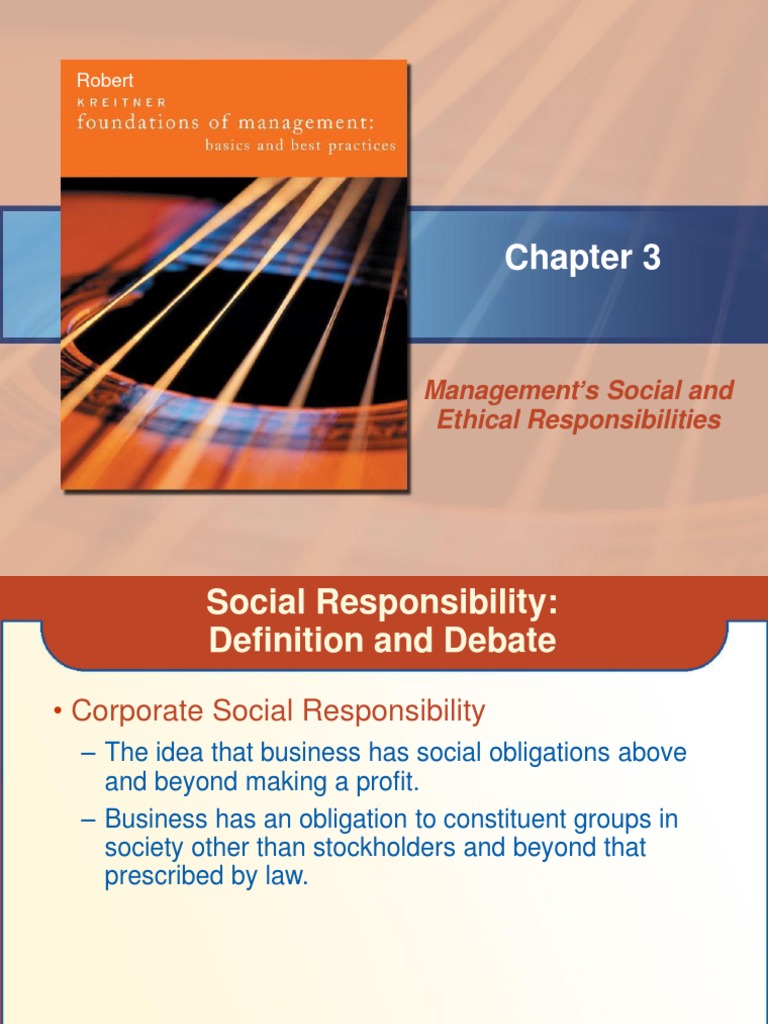 Corporate Social Responsibility Guide | PDF | Business Ethics ...