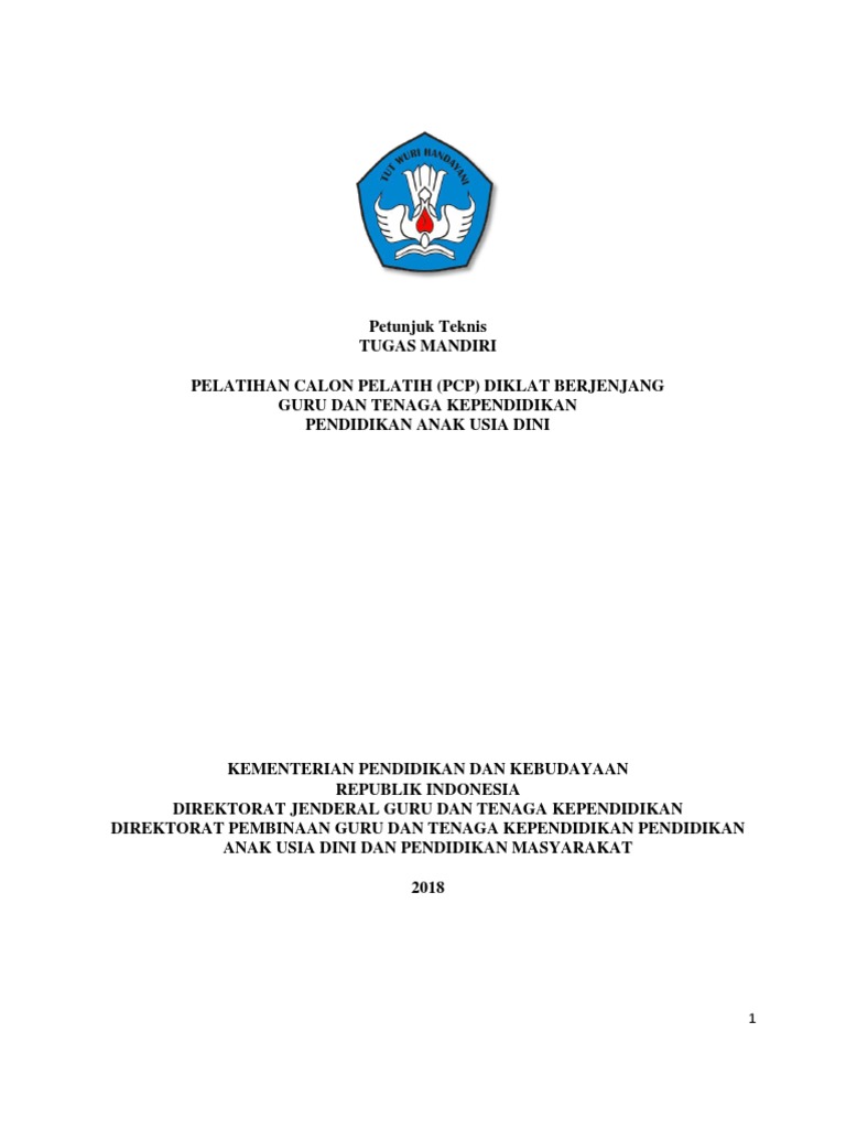 Sop Tugas Mandiri Pcp