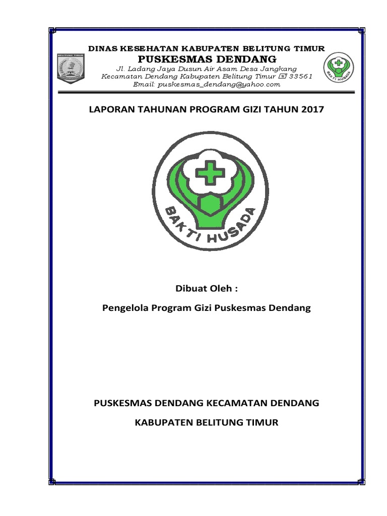 Cover Laporan Tahunan