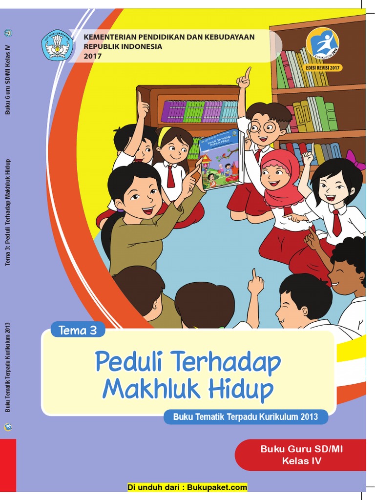 Kelas IV Tema 3 Buku Gurupdf