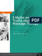 5 Myths and Truths About Massage Therapy Final With Page Numers