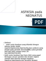 Asfiksia Pada Neonatus