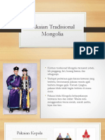 Pakaian Tradisional Mongolia