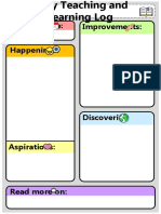 Teaching Journal Log
