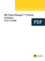 HP Client Manager User Guide