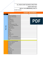 All India Dairy Business Directory (Dairy Year Book) 6Th Ed. Revised Dairy Data Fact Sheet-2015-16