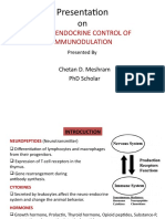 Presentation: Neuroendocrine Control of Immunodulation