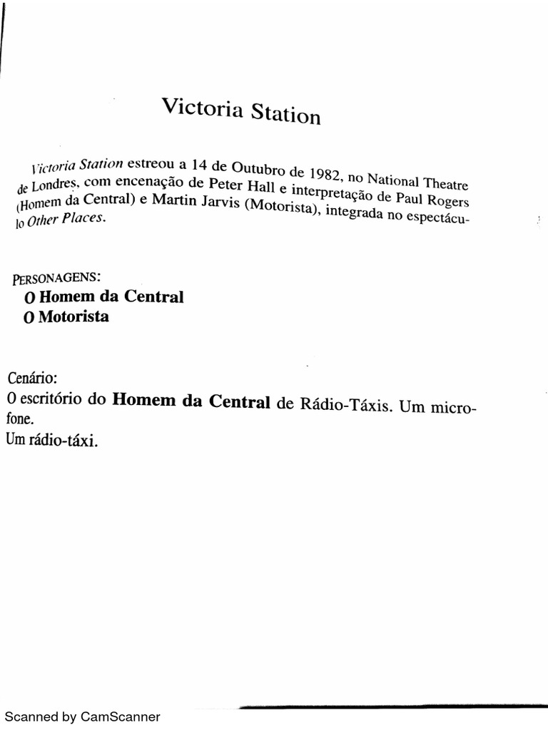 Victoria Station | PDF