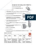 True Metrix E-5 Error Troubleshooting Guide | PDF | Hyperglycemia ...