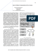 Security Considerations For Multicast Communication in Power Systems