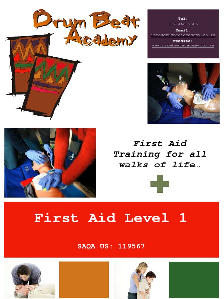 First Aid Level 1 Learner Guide 2014 Diploma Academic Degree