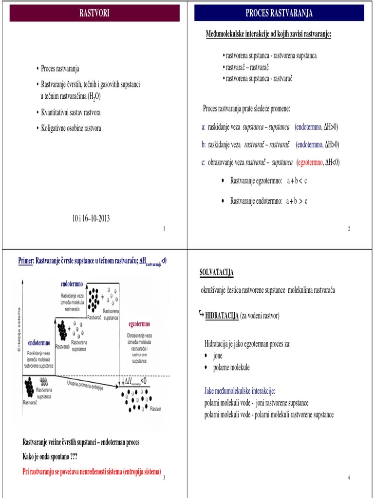 Rastvori PDF | PDF