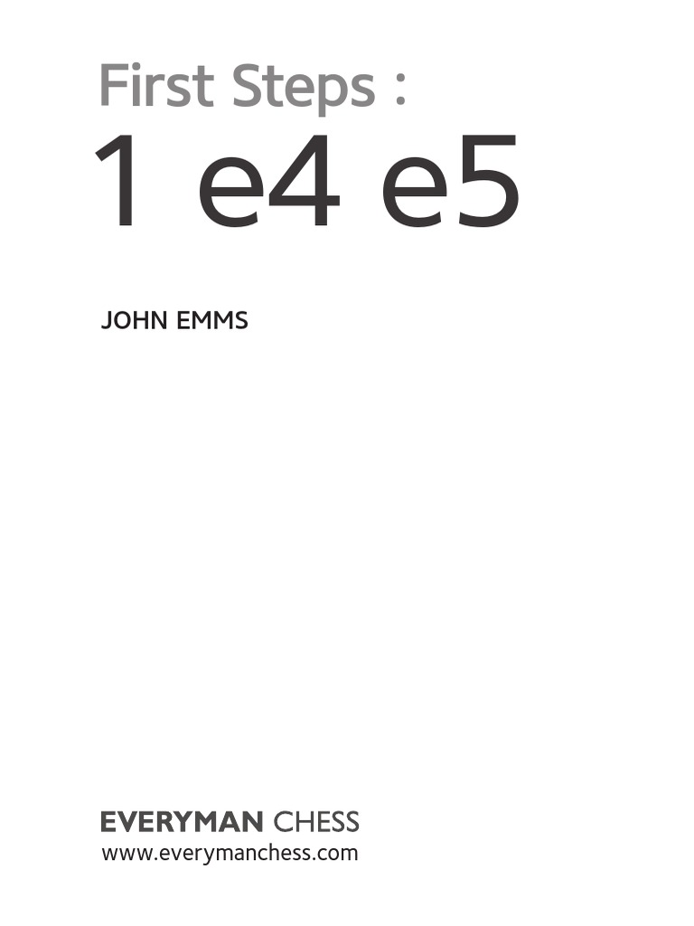Beating 1 E4 E5 by John Emms