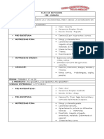 Plan de Estudios Pre Jardin