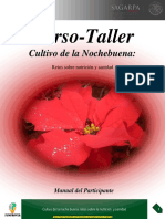 Curso Taller. Cultivo de La Noche Buena. Retos Sobre La Nutrición y Sanidad