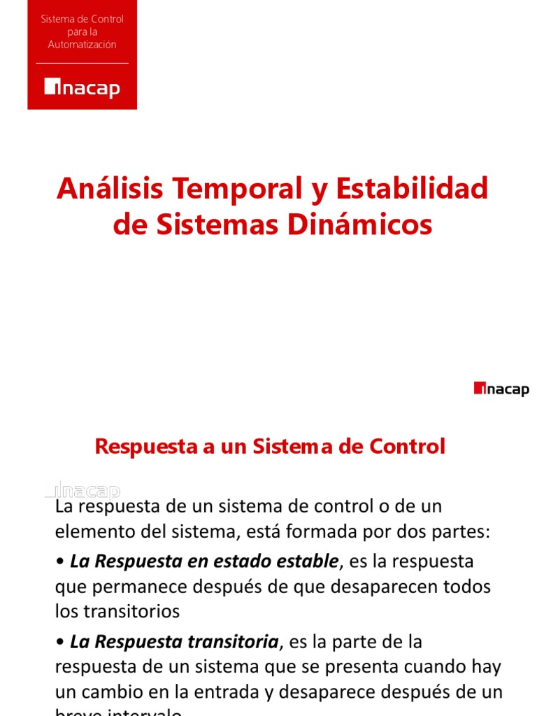 Análisis de Sistemas Dinámicos y Control | PDF | Sistema de control ...