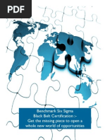 Download Benchmark Six Sigma Black Belt Training Brochure by Benchmark Six Sigma SN38450434 doc pdf