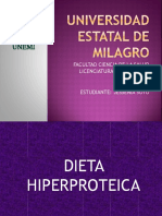 Dieta Hiperproteica